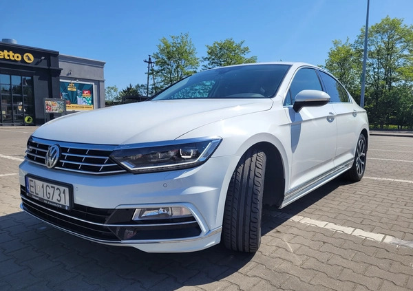 Volkswagen Passat cena 87500 przebieg: 75000, rok produkcji 2018 z Łódź małe 352